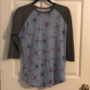 LuLaRoe quarter length sleeve